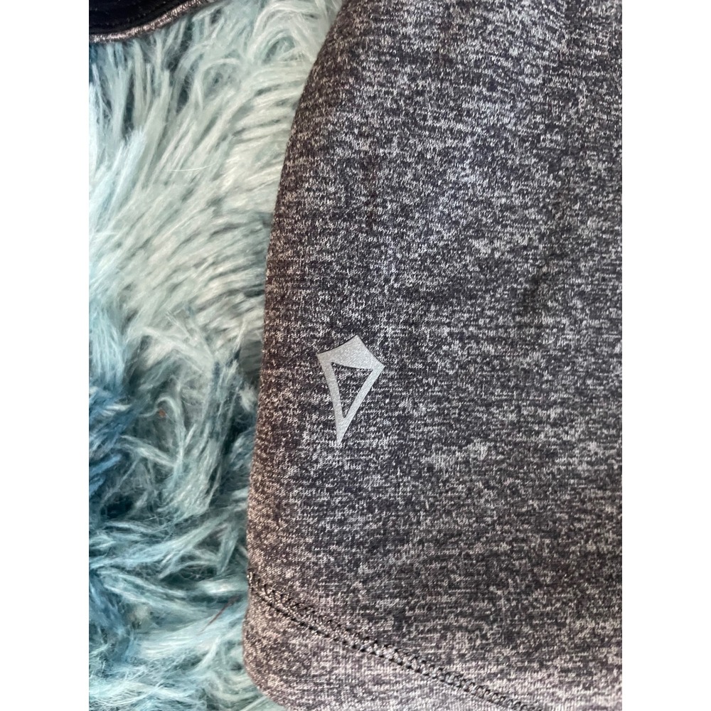 Ivivva Girls Reversible Active Dress Long Sleeve Athletic Casual Heathered Gray - Picture 2 of 3